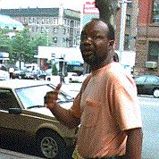 Background actor, Ronny Clayton