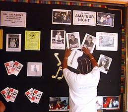 Apollo Worker posting signs