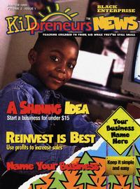 Kid Preneurs News Magazine Cover