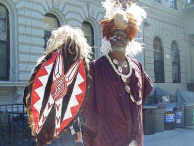 A marching Chakazulu