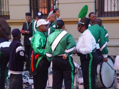 Marchers Before The Parade