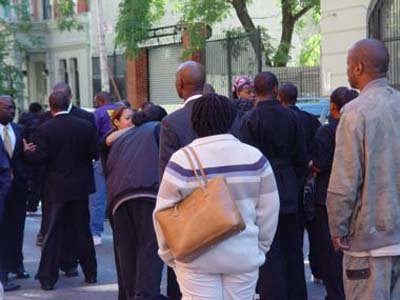 Street people at Parade